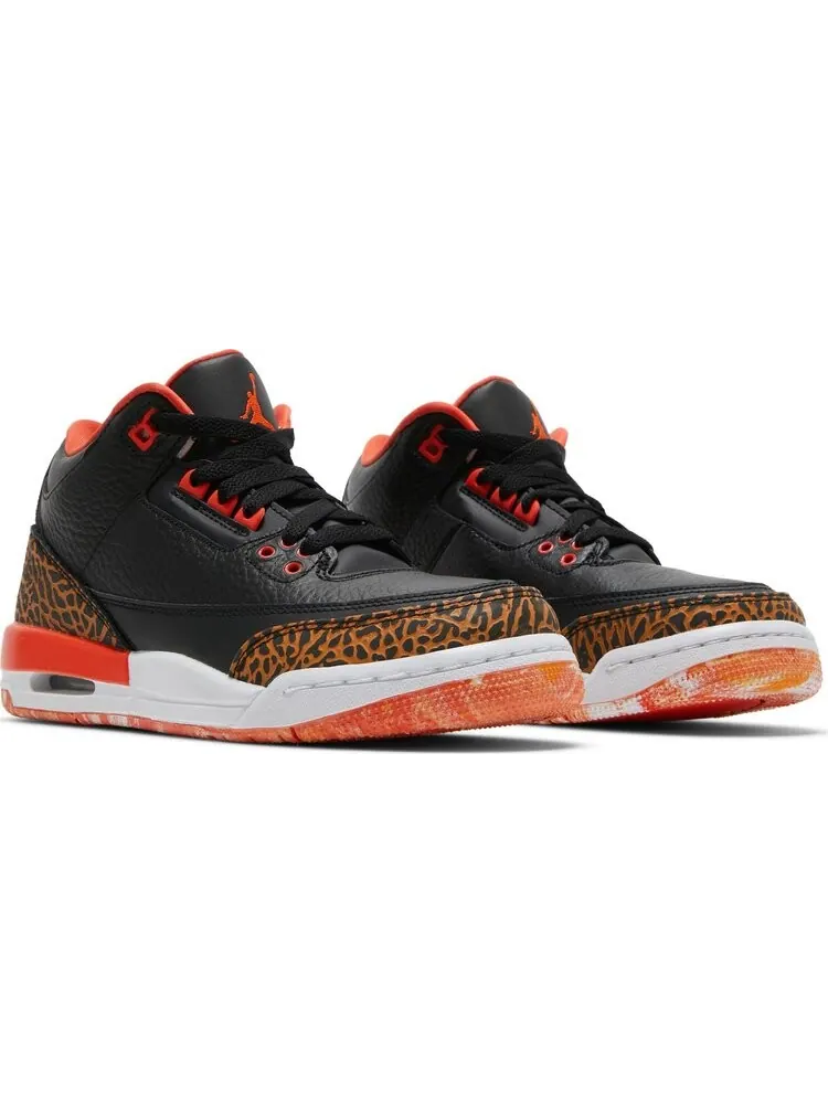 Кроссовки Air Jordan 3 Retro GS Kumquat — изображение 8 из 8, черный