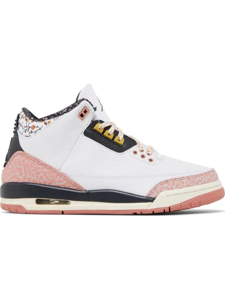 Кроссовки Air Jordan 3 Retro GS 'Vintage Floral' — изображение 1 из 4, белый