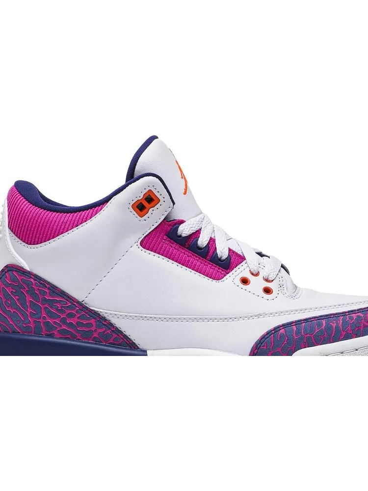 Кроссовки Air Jordan 3 Retro GG Barely Grape — изображение 2 из 8, фиолетовый