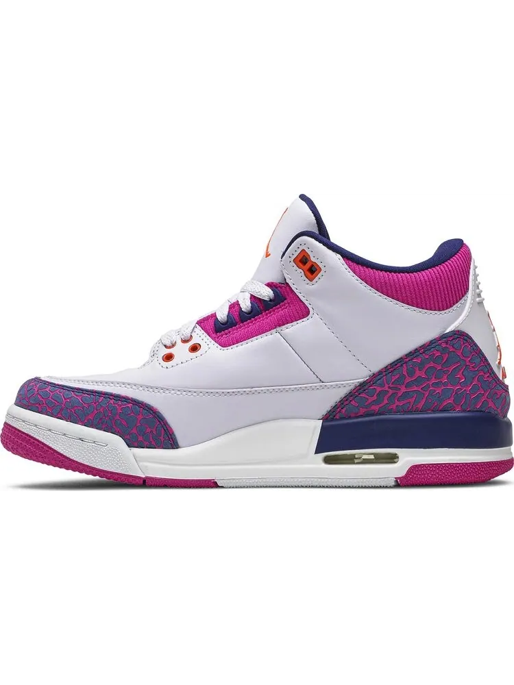 Кроссовки Air Jordan 3 Retro GG Barely Grape — изображение 3 из 8, фиолетовый