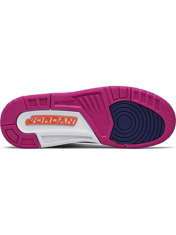 Кроссовки Air Jordan 3 Retro GG Barely Grape — изображение 4 из 8, фиолетовый