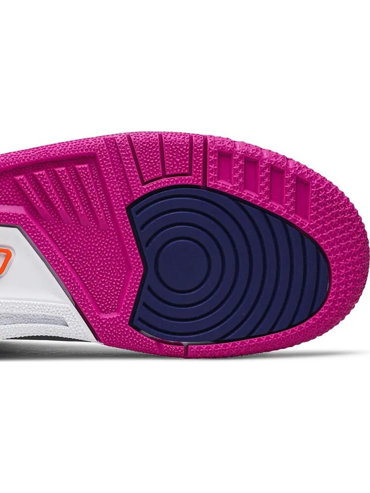 Кроссовки Air Jordan 3 Retro GG Barely Grape — изображение 5 из 8, фиолетовый