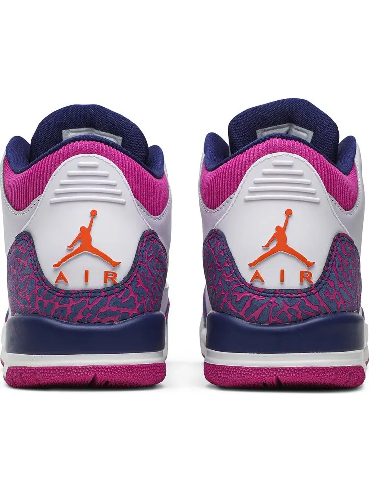 Кроссовки Air Jordan 3 Retro GG Barely Grape — изображение 6 из 8, фиолетовый
