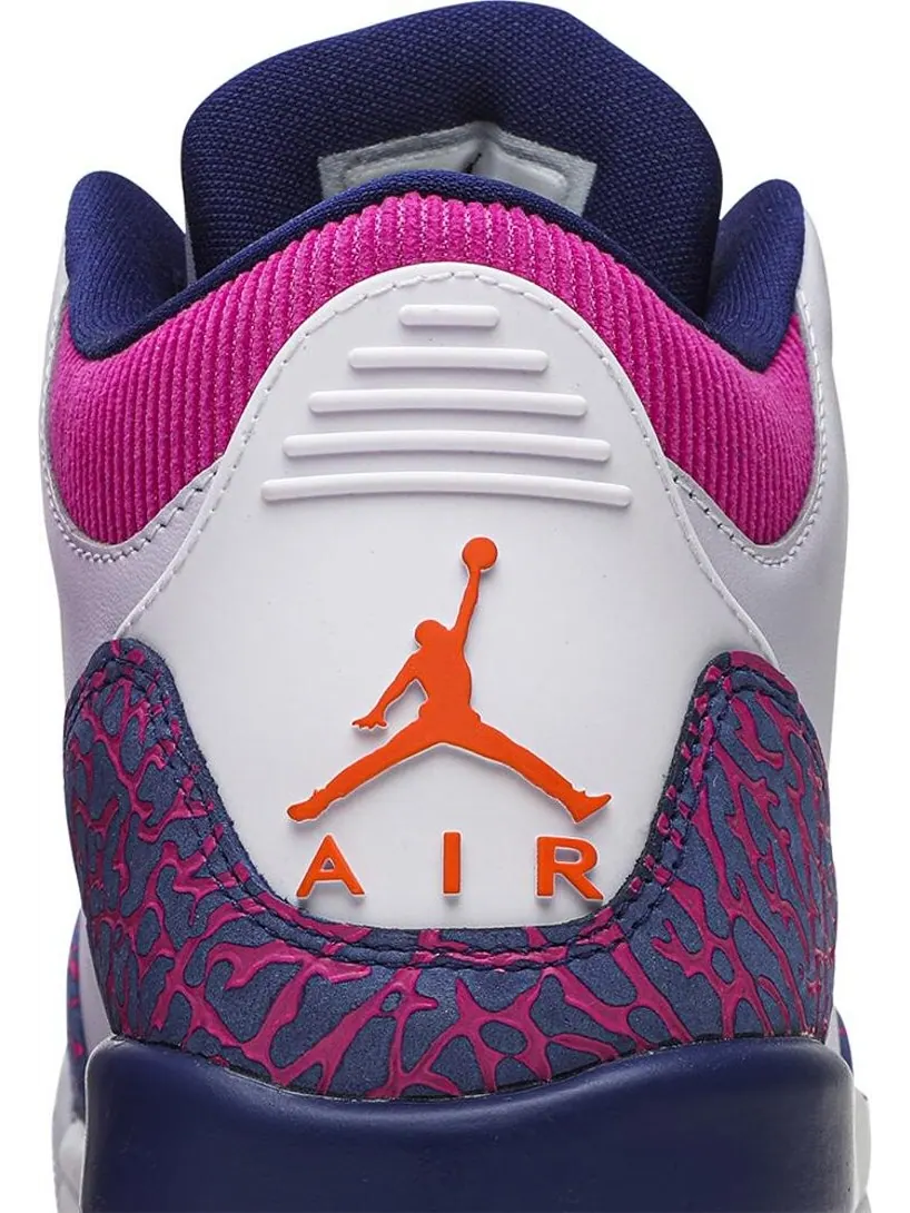 Кроссовки Air Jordan 3 Retro GG Barely Grape — изображение 7 из 8, фиолетовый
