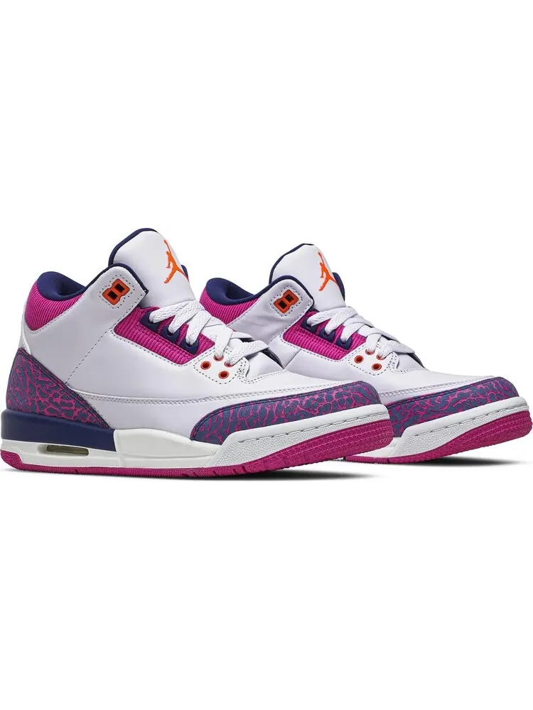 Кроссовки Air Jordan 3 Retro GG Barely Grape — изображение 8 из 8, фиолетовый