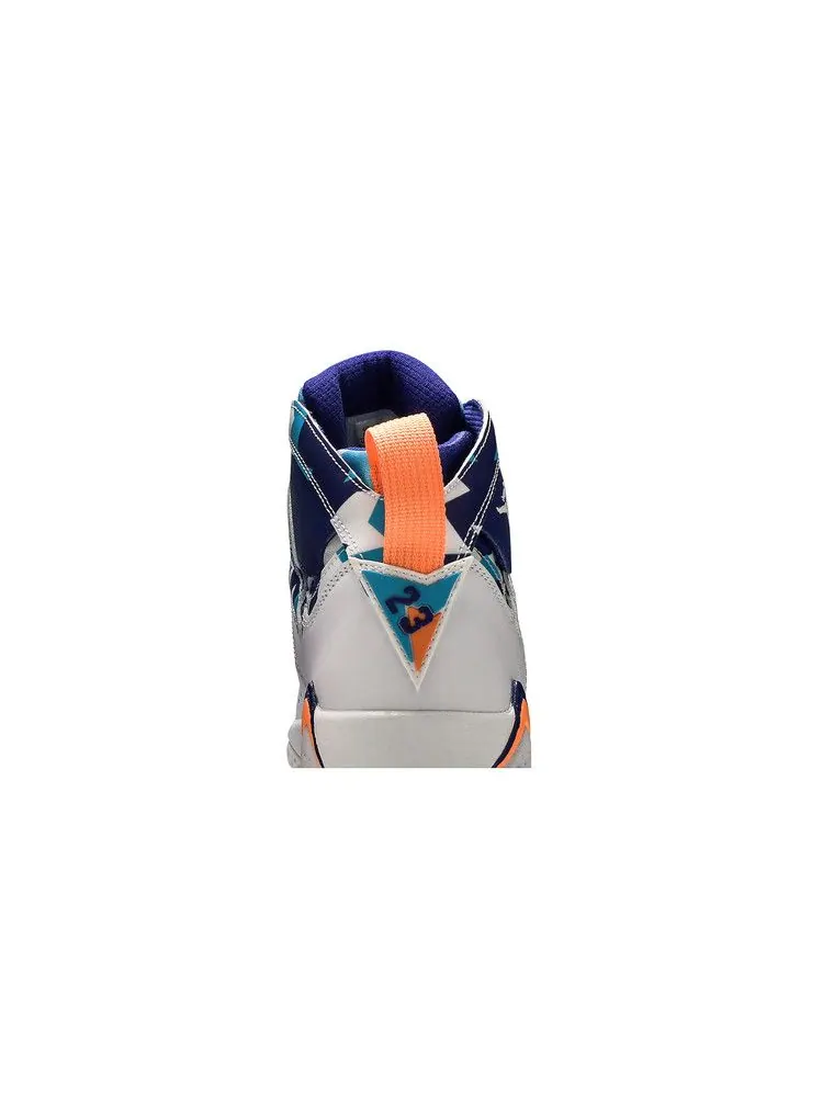 Кроссовки Air Jordan Air Jordan 7 Retro GS 'Chlorine Blue' — изображение 8 из 9, белый/белый/синий