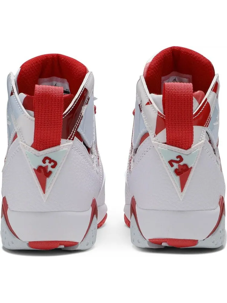 Кроссовки Air Jordan 7 Retro GS Topaz Mist — изображение 6 из 8, белый