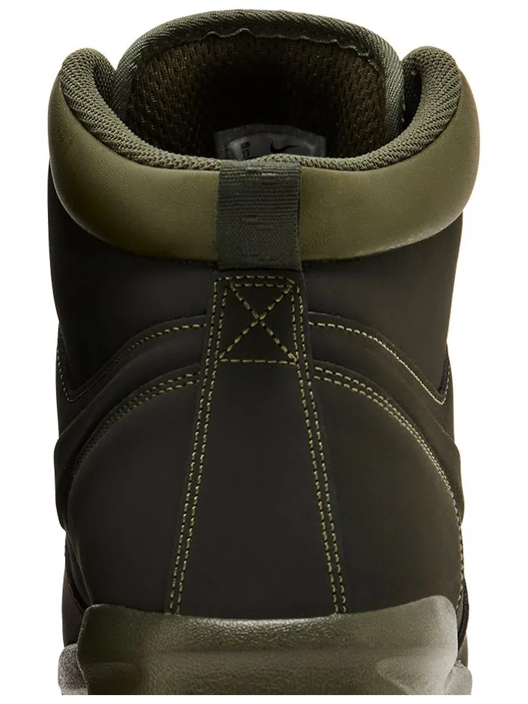 Кроссовки Nike Manoa Leather 'Sequoia Cargo Khaki' — изображение 7 из 8, зеленый
