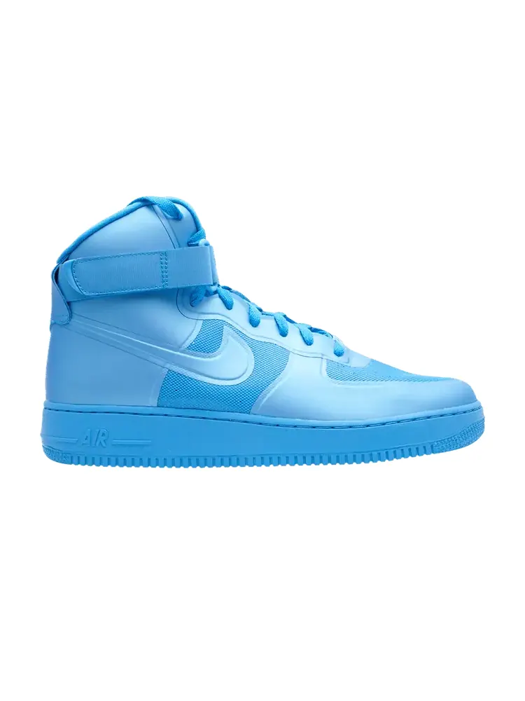 Кроссовки Nike Air Force 1 Hi Hyperfuse Prm — изображение 1 из 1, синий/синий