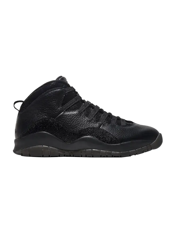 Кроссовки Air Jordan OVO x Air Jordan 10 Retro 'Black' 2014 — изображение 1 из 4, черный
