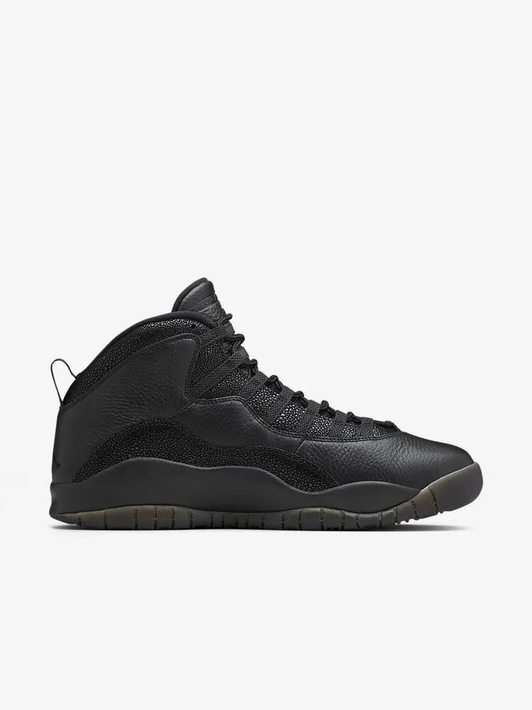 Кроссовки Air Jordan OVO x Air Jordan 10 Retro 'Black' 2014 — изображение 4 из 4, черный
