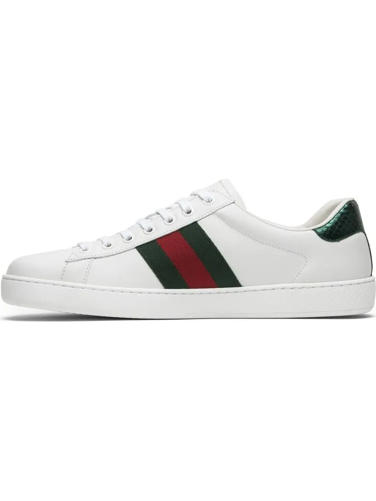 Кроссовки Gucci Ace Embroidered Tiger — изображение 3 из 8, тигровый оранжевый