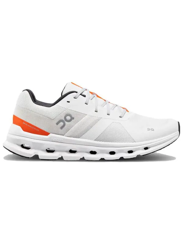 Кроссовки On Running Cloudrunner, для бега — изображение 2 из 4, белый/оранжевый