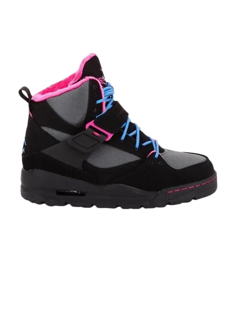 Кроссовки Jordan Flight 45 TRK GS 'Black Vivid Pink' — изображение 1 из 1, черный розовый