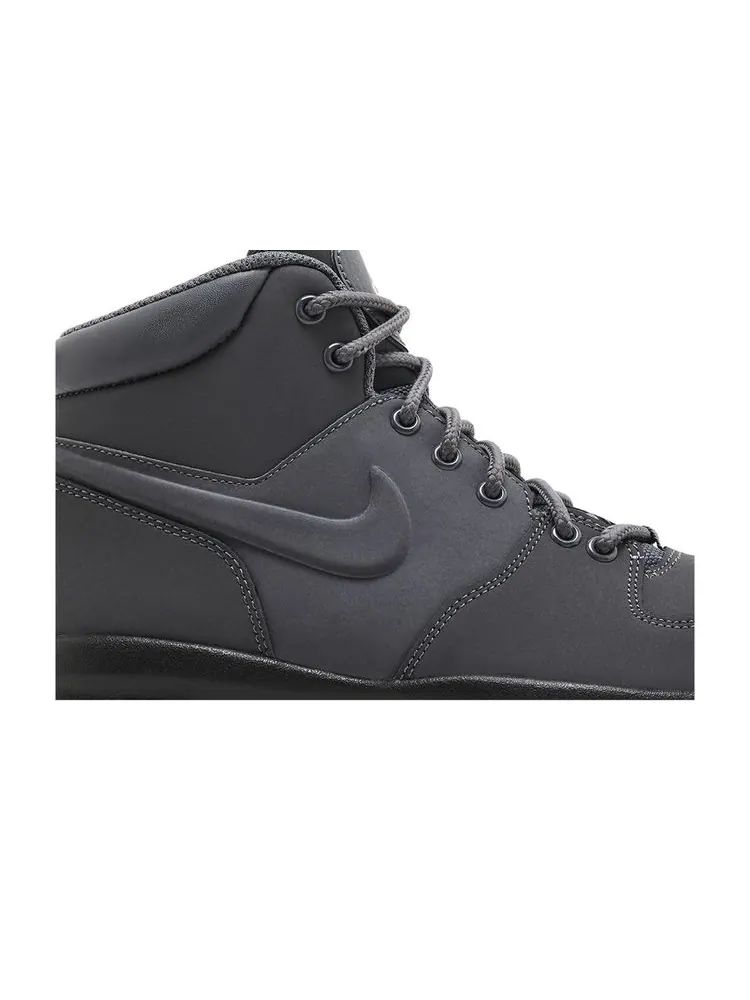 Кроссовки Manoa Leather GS 'Dark Grey' — изображение 2 из 8, серый