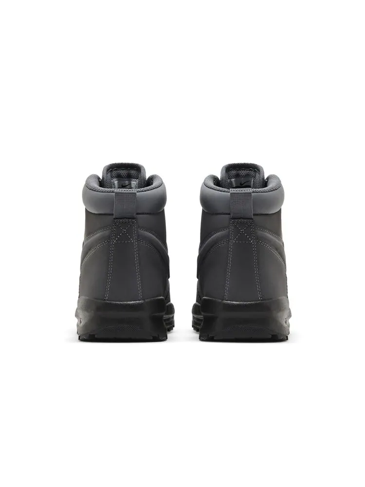 Кроссовки Manoa Leather GS 'Dark Grey' — изображение 6 из 8, серый