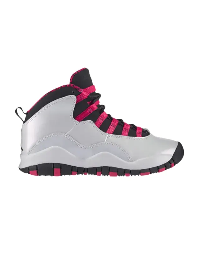 Кроссовки Air Jordan 10 Retro GG 'Legion Red' — изображение 1 из 4, серый
