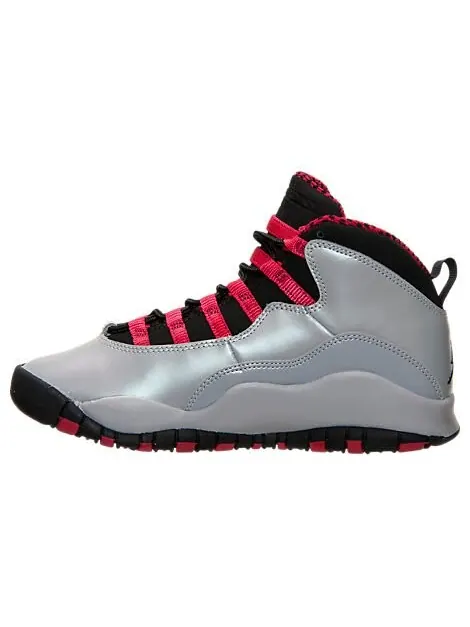Кроссовки Air Jordan 10 Retro GG 'Legion Red' — изображение 3 из 4, серый