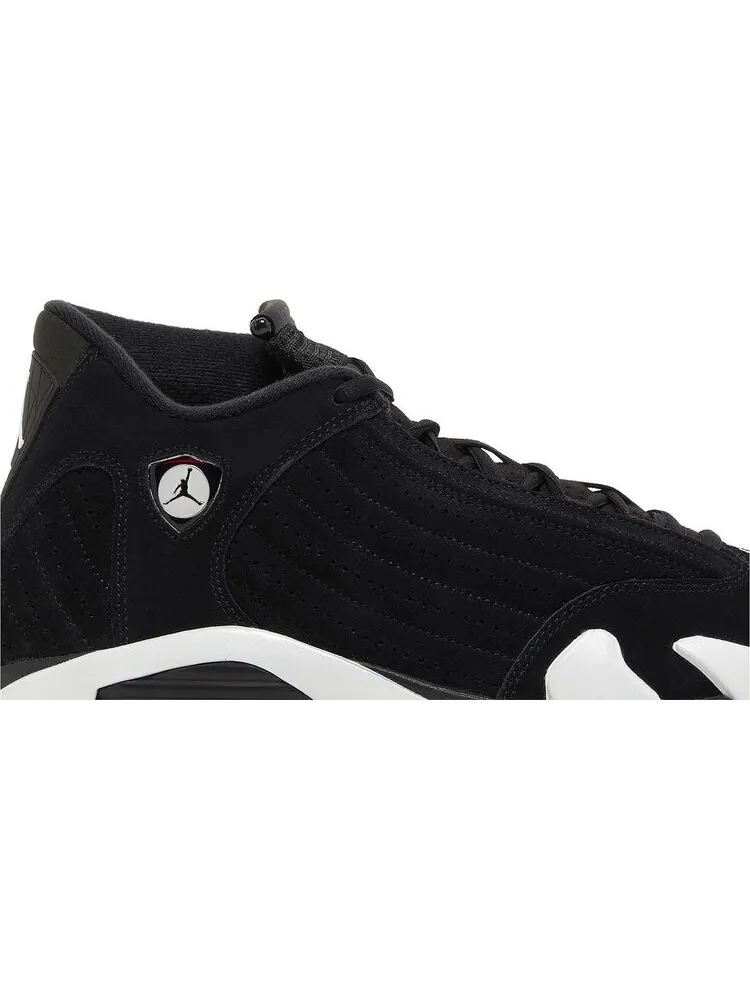 Кроссовки Air Jordan 14 Retro 'Black White' — изображение 2 из 4, черный