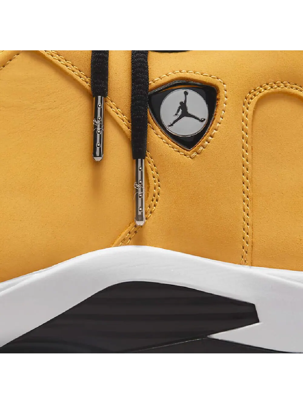 Кроссовки Nike Air Jordan 14 Retro — изображение 8 из 9, желтый/черный/белый