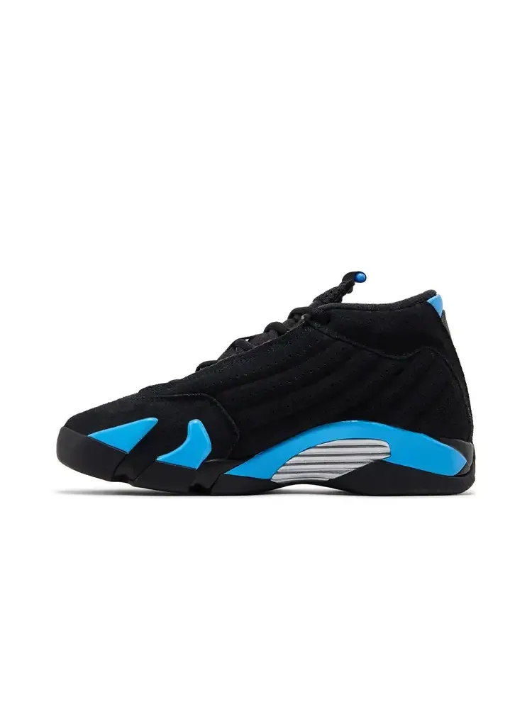 Air Jordan 14 Retro GS 'Black University Blue' 2026 — изображение 3 из 8, черный