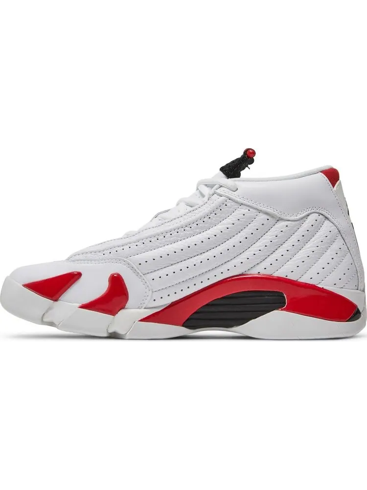 Кроссовки Air Jordan 14 Retro GS Candy Cane 2019 — изображение 3 из 8, белый