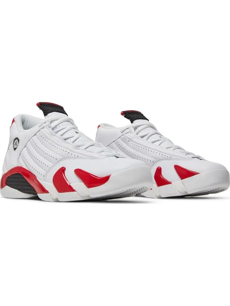 Кроссовки Air Jordan 14 Retro GS Candy Cane 2019 — изображение 8 из 8, белый