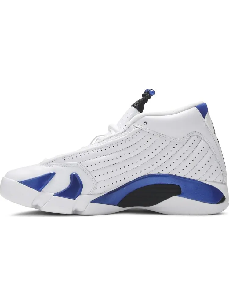 Кроссовки Air Jordan 14 Retro GS Hyper Royal — изображение 3 из 8, белый