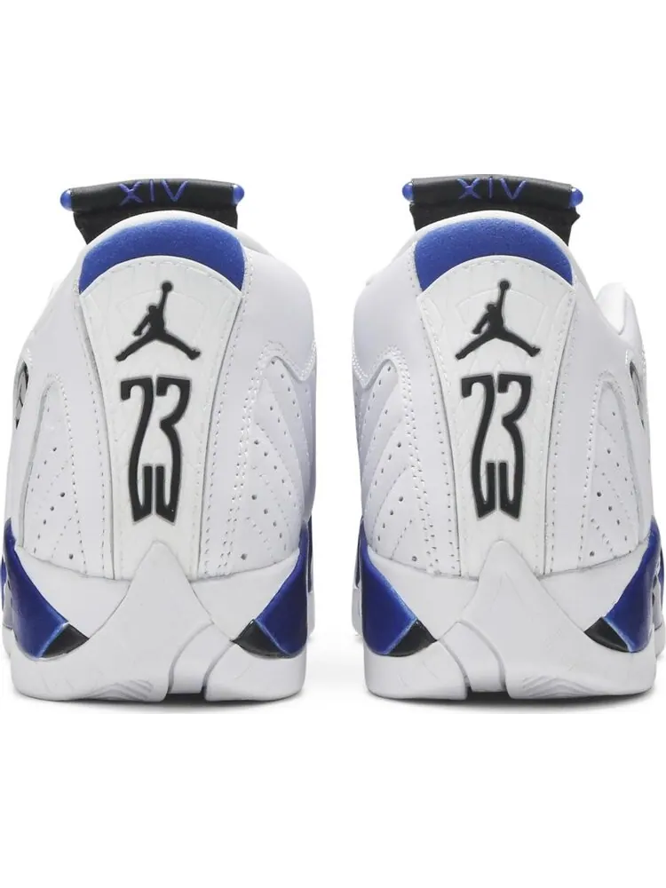 Кроссовки Air Jordan 14 Retro GS Hyper Royal — изображение 6 из 8, белый