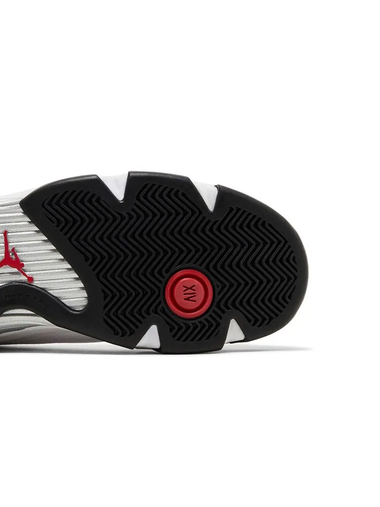 Кроссовки Air Jordan 14 Retro GS Black Toe2024 — изображение 5 из 6, черный