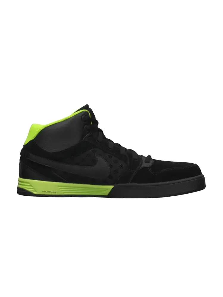 Кроссовки Nike Mogan Mid 3 'Black Volt' — изображение 1 из 1, черный