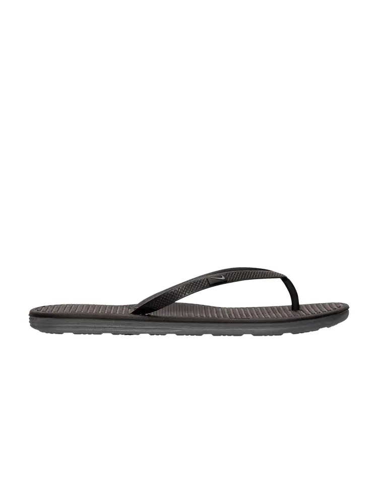 Кроссовки Wmns Solarsoft Thong 2 'Black' — изображение 1 из 1, черный