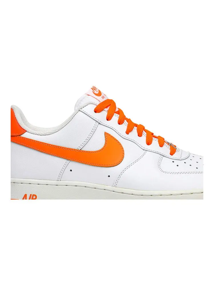 Кроссовки Nike Air Force 1 Low 'Total Orange' — изображение 3 из 9, белый/оранжевый