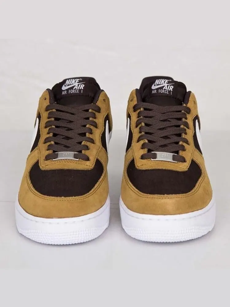 Кроссовки Nike Air Force 1 — изображение 3 из 7, желтый белый