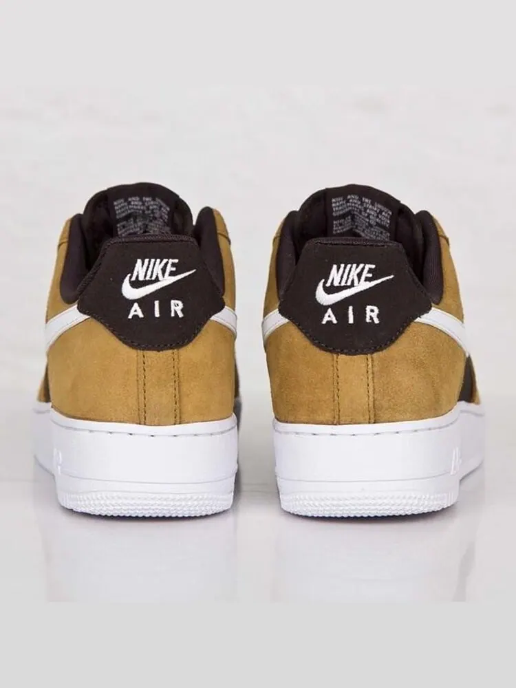 Кроссовки Nike Air Force 1 — изображение 5 из 7, желтый белый