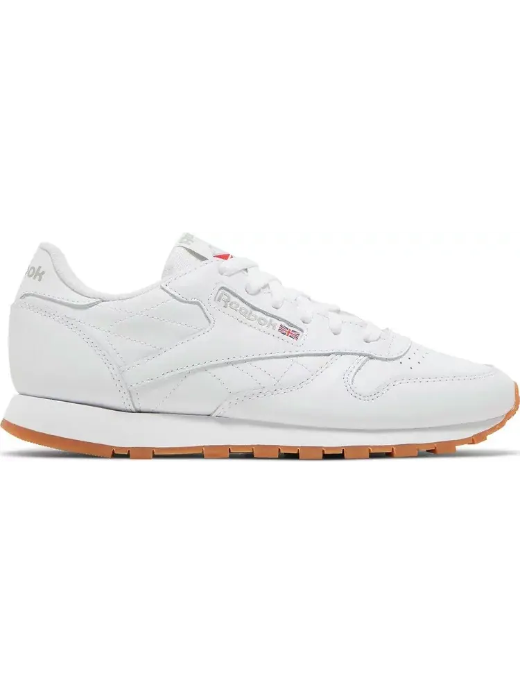 Кроссовки Reebok Wmns Classic Leather — изображение 1 из 8, белый/коричневый