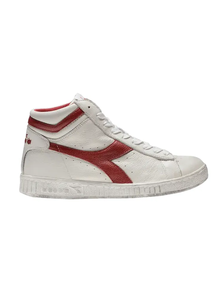 Кроссовки Game L High Waxed 'White Red Pepper' — изображение 1 из 1, белый красный