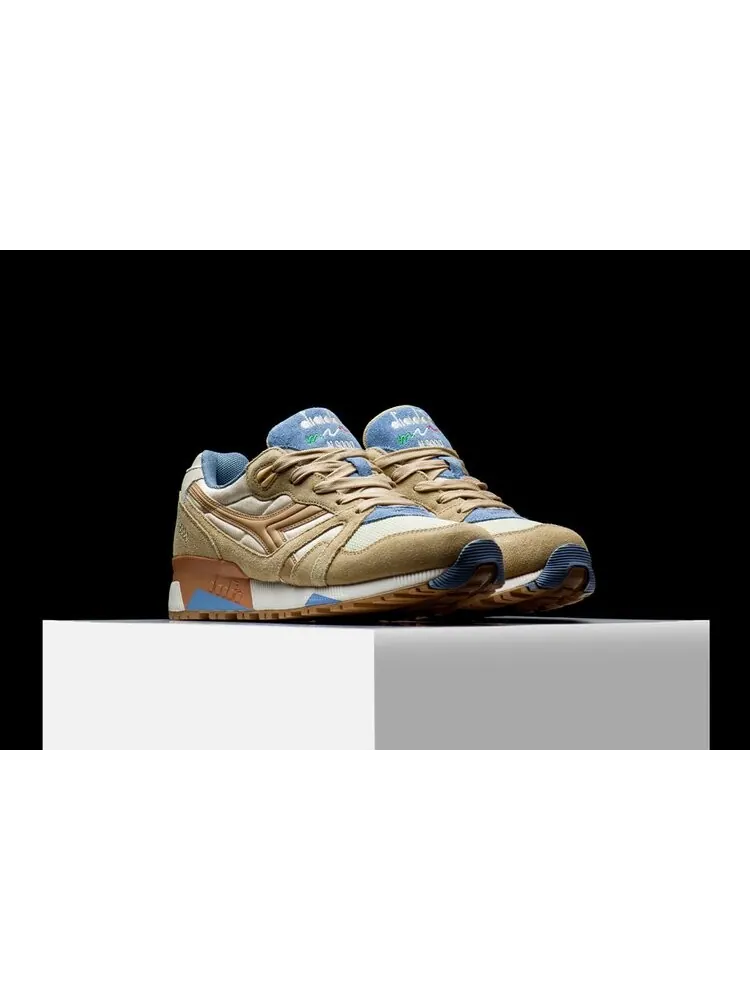 Кроссовки Diadora N9000 Nylon 'Beige Sheepskin' — изображение 2 из 4, загар