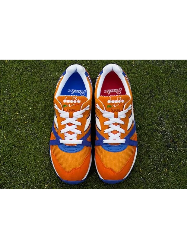 Кроссовки Diadora Packer Shoes x N.9000 'Dinamo Zagreb' — изображение 4 из 4, оранжевый