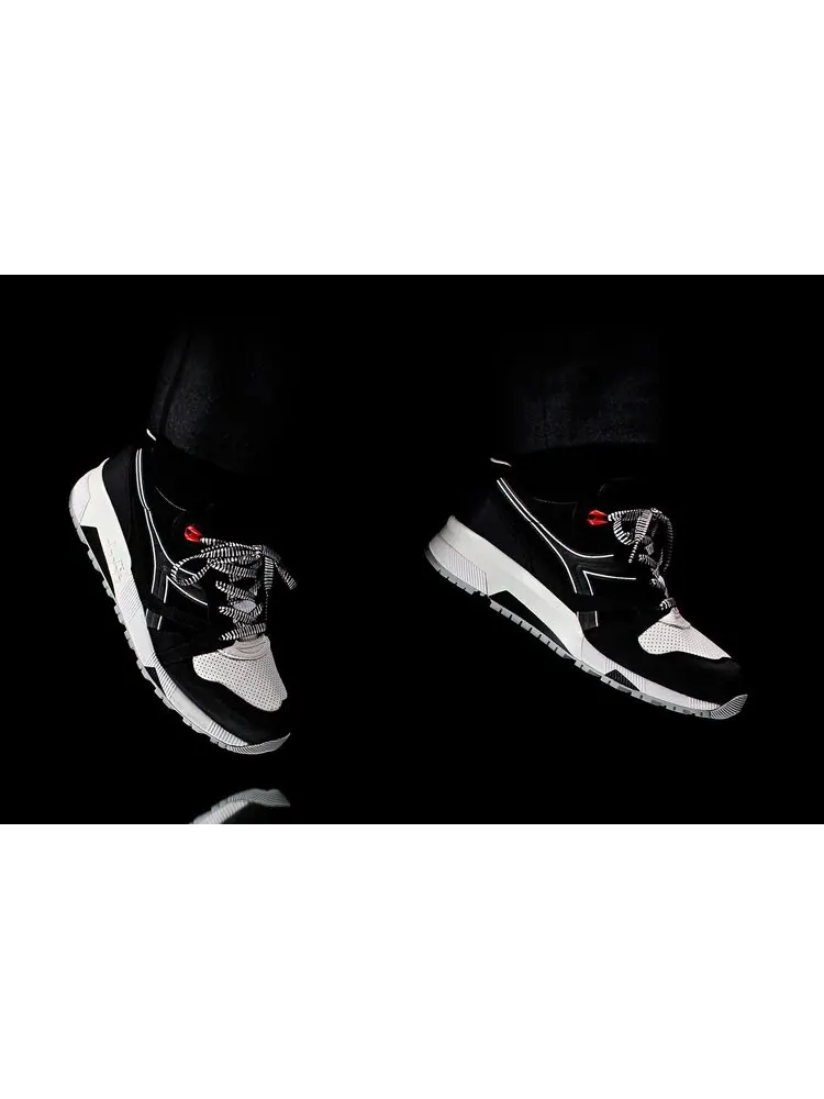 Кроссовки Diadora Concepts x N9000 Ratpack 'Tuxedo' — изображение 4 из 4, черный