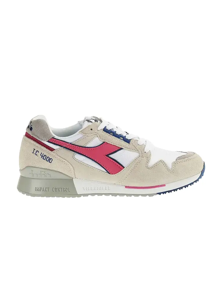 Кроссовки Diadora I.C 4000 Nylon 2 'White Shocking Pink' — изображение 1 из 1, белый