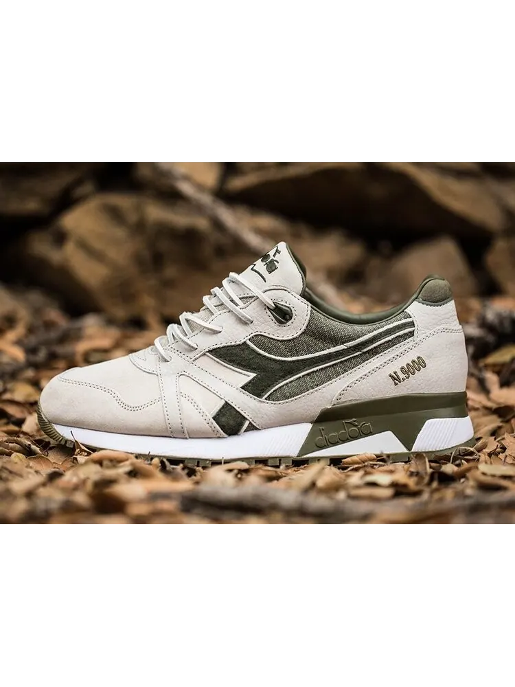 Кроссовки Diadora BAIT x Dreamworks x N9000 'Shrek' — изображение 2 из 4, серый