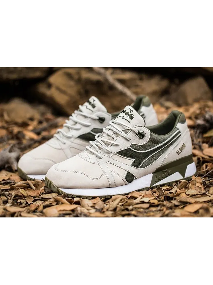 Кроссовки Diadora BAIT x Dreamworks x N9000 'Shrek' — изображение 3 из 4, серый