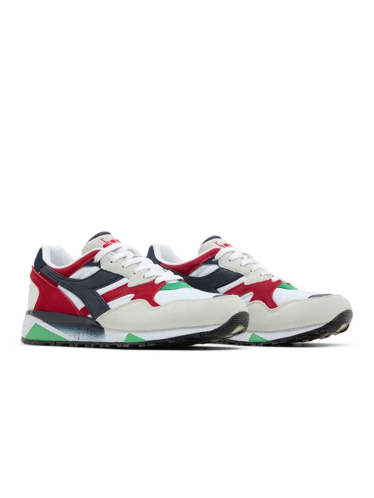 Кроссовки Diadora N9002 'White Blue Red' — изображение 9 из 9, белый/синий/красный