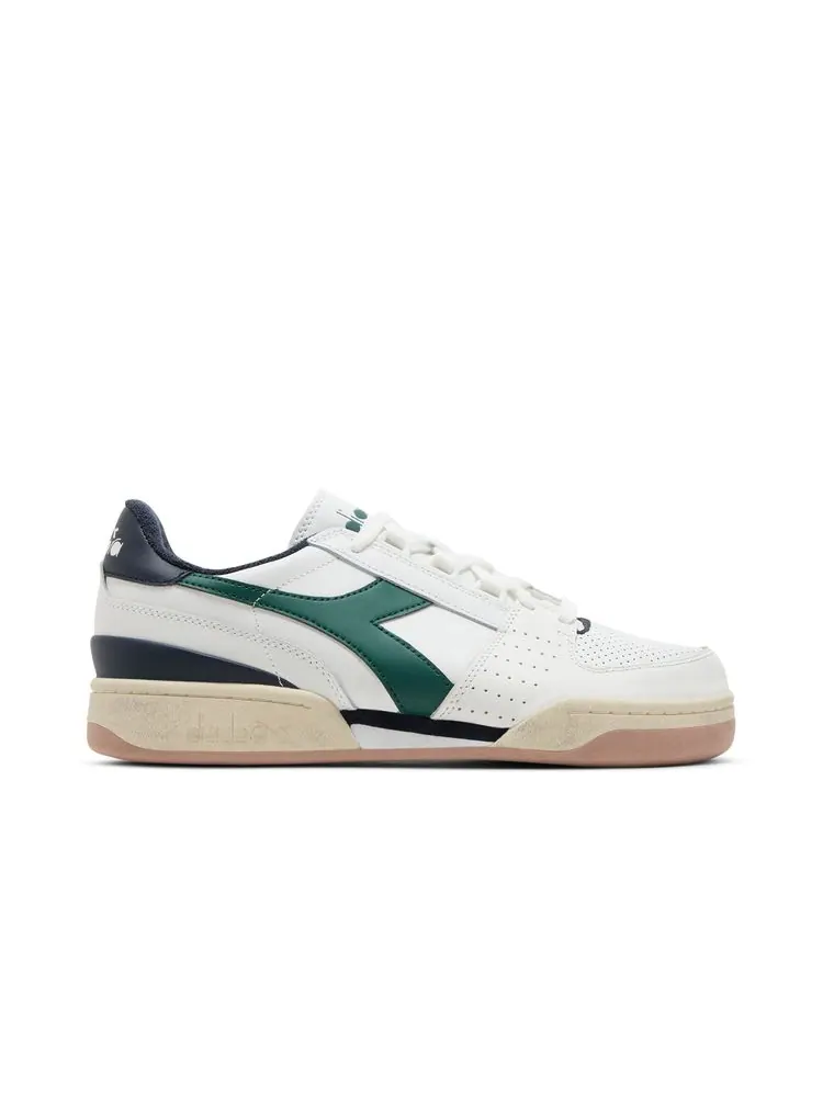 Кроссовки Davis Leather 'White Emerald Blue' — изображение 1 из 8, белый синий
