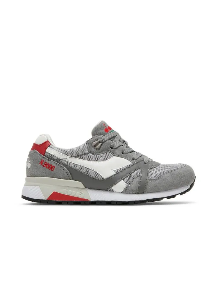 Кроссовки Diadora N9000 Made in Italy — изображение 1 из 8, серый красный