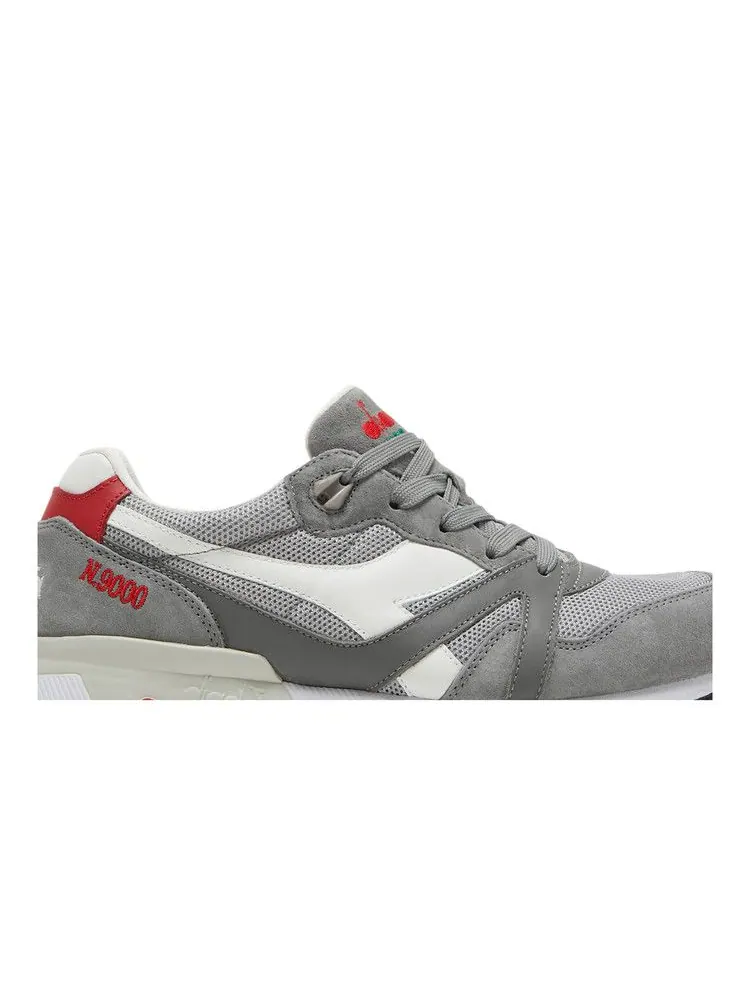 Кроссовки Diadora N9000 Made in Italy — изображение 2 из 8, серый красный