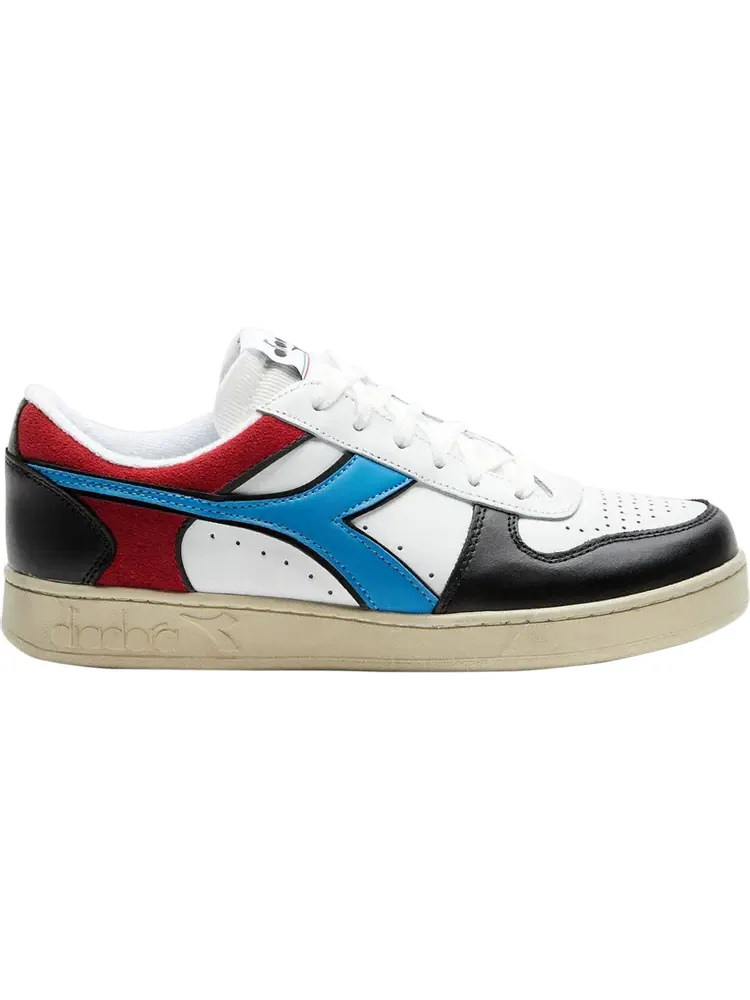 Кроссовки Magic Basket Low Icona White Malibu Blue — изображение 1 из 1, белый