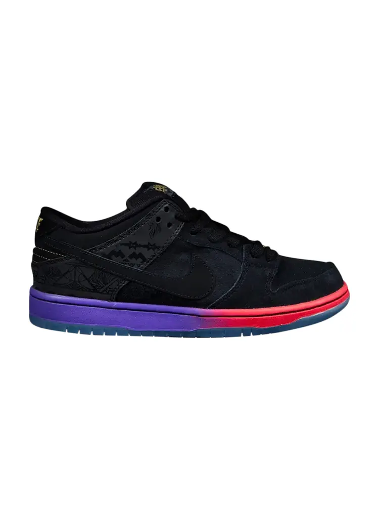 Кроссовки Nike Dunk Low Premium SB QS 'BHM' — изображение 1 из 4, черный