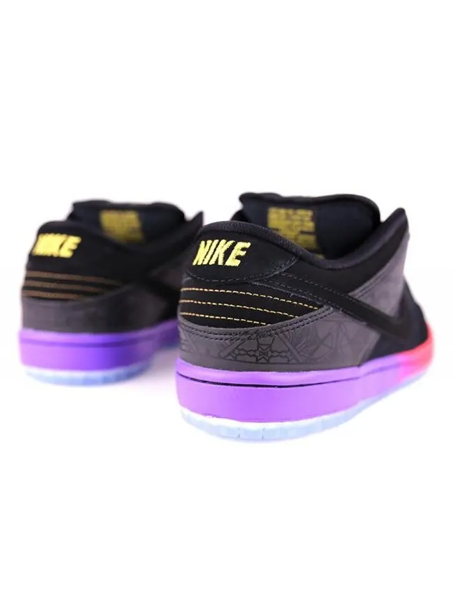 Кроссовки Nike Dunk Low Premium SB QS 'BHM' — изображение 3 из 4, черный